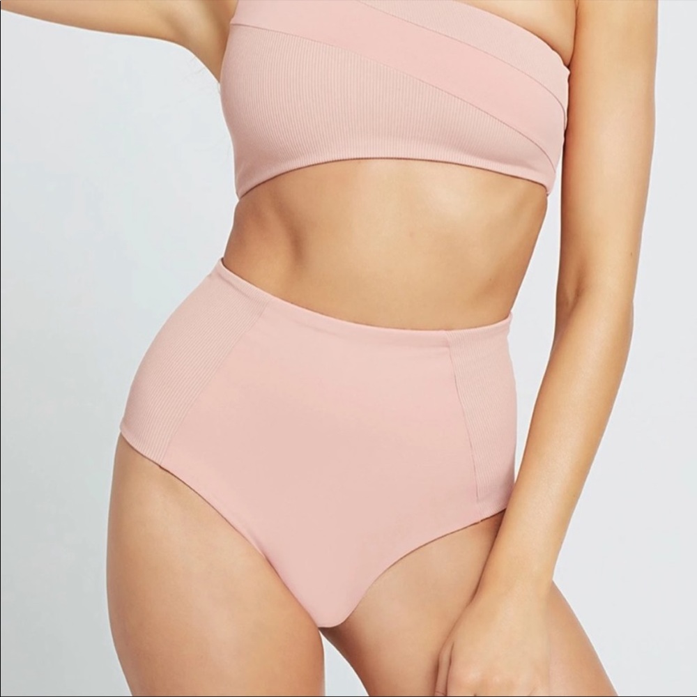 NEW L space Jackie bikini bottoms small ribbed